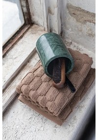 Тъмнозелена мраморна чаша за четки за зъби Marble – Mette Ditmer Denmark