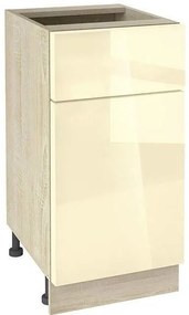 Долен шкаф МДФ Глосмакс 411 (40см) Сонома