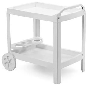 PVC количка за напитки Ipae-progarden Astro AST36CBI, Бял