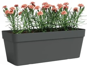 Самополиваща се саксия за цветя от рециклирана пластмаса 50 cm Capri – Artevasi