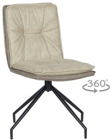 Трапезен стол RAMSEY - шампанско BF 1