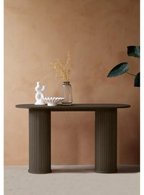 Кафява конзолна маса 40x130 cm Nola – Unique Furniture