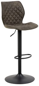 Тъмнозелени въртящи се бар столове в комплект от 2 броя 116 см Naomi - Actona