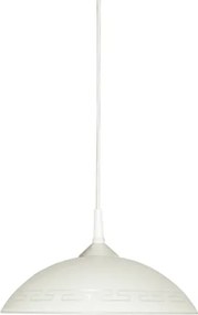 Пендел ВАВИЛОН, ø350, бял мат, 1xE27