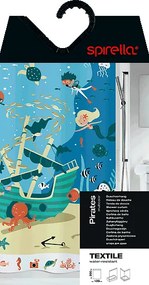 Завеса за душ 180x200 cm Pirates – Spirella