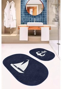 Сини килими за баня в комплект 2 бр. 60x100 cm – Mila Home