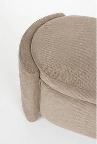 Светлокафява пейка Miro – White Label