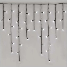 LED гирлянд за външна употреба 600 LED/8 режима 15 м IP44 студено бяла светлина