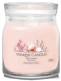 PINK SANDS SIGNAT АРОМАТНА СВЕЩ СРЕДЕН БУРКАН 368 г YANKEE CANDLE 36758010632