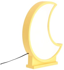 Жълта бебешка лампа Moon - Candellux Lighting