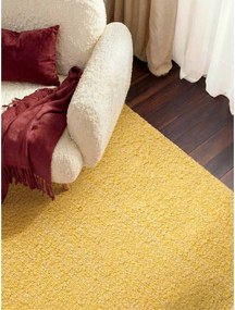 Жълт ръчно изработен килим от букле 160x230 cm Notting Hill Portobello – Ted Baker