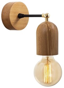 Стенна лампа в естествен цвят Datca – Opviq lights