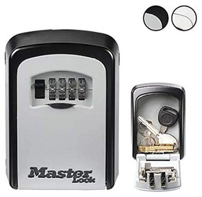 Шкаф за ключове Master Lock 5401EURD Метал Черен/Сив 8 x 3 x 12 cm