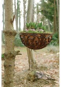 Метална висяща и стенна саксия за цветя ø 26 cm – Esschert Design