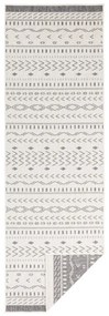 Сив и кремав килим на открито , 350 x 80 cm Kuba - NORTHRUGS