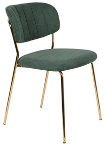 Тъмнозелени трапезни столове в комплект от 2 броя Jolien - White Label