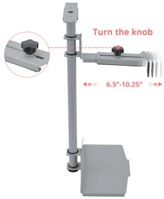 Eureka Ergonomic® MCH-B PC Holder-Черен