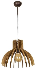 Пендел АНЕМОНА, орех, 1xE27