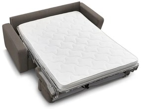 Сивo-кафяв разтегателен диван от рипсено кадифе 215 cm Monaco – Bobochic Paris