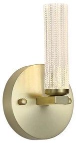Searchlight 10371SB - димируемо LED стенно осветително тяло за баня ABERDEEN LED/7W/230V IP44 месинг