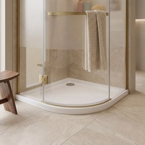 Поддушово корито Rea Look White 80x80