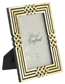 Рамка за снимки DKD Home Decor Златен Смола Неокласически (17 x 1,5 x 22 cm)
