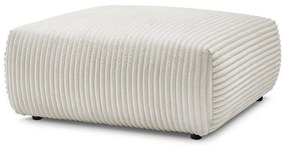 Кремава табуретка от рипсено кадифе Lucien – Bobochic Paris