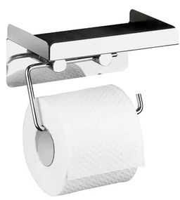 Самостоятелна поставка за тоалетна хартия с място за съхранение - Wenko