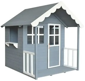 Дървена Детска Къща GINGER HOME, 139x143.5x149 см