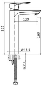 Смесител за мивка Libreto XL