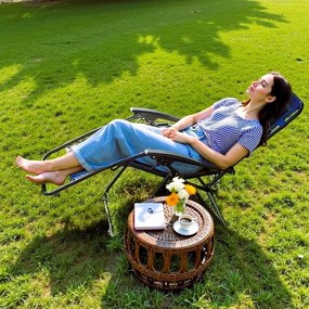 Фотьойл – Шезлонг Relax Flexy-Син