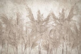 Фототапет Pampas Трева в Сепия – Нежен и Естествен Декор