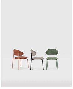 Трапезни столове в комплект от теракотени 4 бр. Adriel – Marckeric