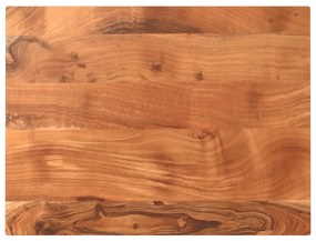 370981 vidaXL Плот за маса, 70x50x3,8 см, правоъгълен, акация масив