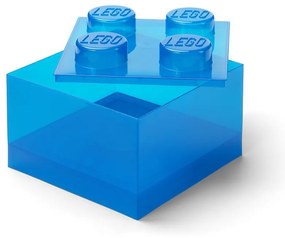 Синя пластмасова детска кутия за съхранение 25x25x18 cm – LEGO®