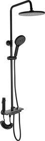 Комплект за душ REA Savio Led Black