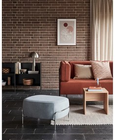 Сгъваема маса от дъбово дърво По-малко, 40 x 40 cm - Hübsch