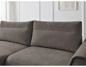 Кафяв ъглов диван Aden – Bobochic Paris