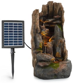 Blumfeldt Mystic Tree соларен фонтан с LED осветление, полирезин