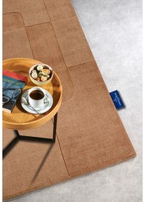 Кафяв ръчно изработен вълнен килим 160x230 cm Charlotte – Villeroy&amp;Boch