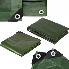 Зелено-сребриста мразоустойчива мушама 3m x 5m