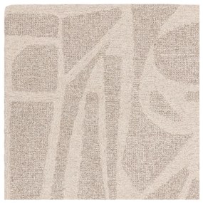 Кремав ръчно изработен вълнен килим 200x290 cm Loxley – Asiatic Carpets