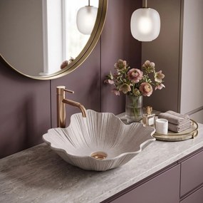 Умивалник за плот Rea Flower Beige