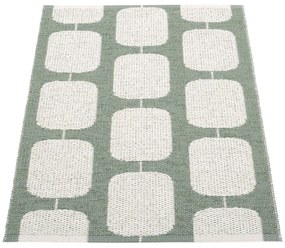 Зелен и кремав килим за открито и закрито 70x100 cm Sten Army – Pappelina