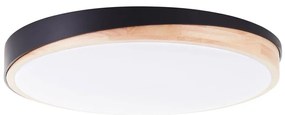 Brilliant - LED Димируем плафон BAARLO LED/36W/230V Ø 50 см черен + д.у. -FSC