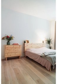 Двойно легло от борова дървесина с решетка 140x200 cm Retreat - Karup Design