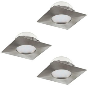 Eglo 95803 - КОМПЛЕКТ 3x LED окачена таванна лампа PINEDA 1xLED/6W/230V