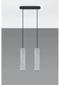 Бетонна висяща лампа, дължина 34 cm Fadre - Sollux