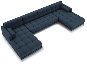 Син ъглов диван ("U" форма) Bali – Cosmopolitan Design