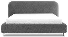 Облечено легло Prius-140 x 200-Тъмно сиво